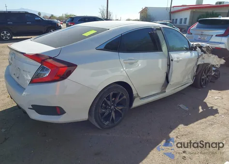 2019 Honda Civic Sport из США, поврежденный, VIN 2HGFC2F85KH505526